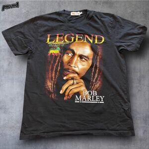 Bob Marley Shirt XL Legend The Best Of Double Sided Reggae